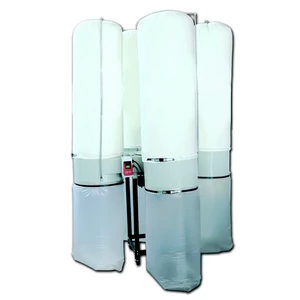 03. P+ FM470A, exhaustor cu patru saci