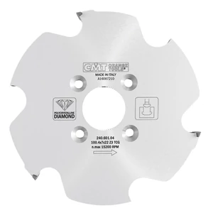 CMT Disc pentru frezat locaș lamello  P-System 100.4x22 Z3 CMT Disc pentru frezat locaș lamello  P-System 100.4x22 Z3