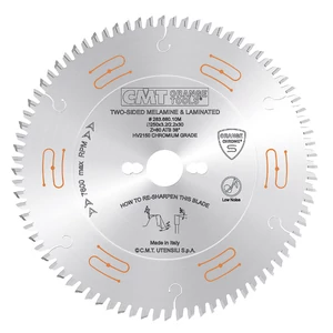 CMT Pânză circulară, industrială, silențioasă  cromată D=250/300