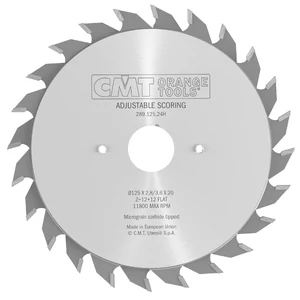 CMT  Pretăietor (incizor) dublu corp 120x20 Z12+12