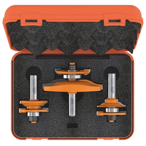 CMT Set freze din carbură pentru producția de fronturi de mobilier , profil 'C-D', S=12