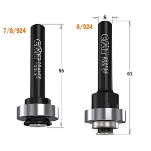 CMT Tija de prindere cu rulment pentru freze 823, S=6-12,7