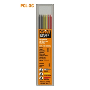 CMT PCL-3 Rezervă creion, 6 buc (2 negre + 2 galbene + 2 roșii)