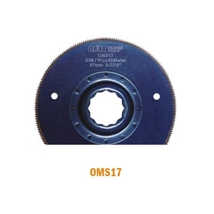 CMT Pânză de fierăstrău radială de 87 mm pentru tăierea lemnului și a metalului - 1 bucată