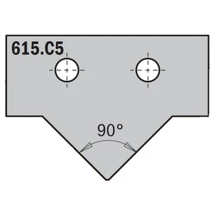 CMT Plăcuță profilare fronturi de mobilier, pentru CNC CMT Plăcuță profilare fronturi de mobilier, pentru CNC