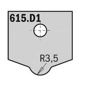 CMT Plăcuță profilare fronturi de mobilier, pentru CNC CMT Plăcuță profilare fronturi de mobilier, pentru CNC