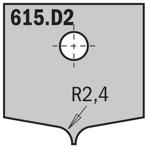 CMT Plăcuță profilare fronturi de mobilier, pentru CNC CMT Plăcuță profilare fronturi de mobilier, pentru CNC