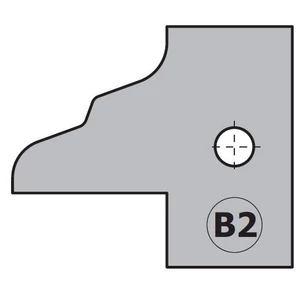 CMT Set plăcuțe amovibile,profil "B2"
