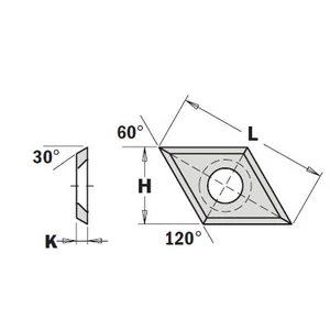 CMT Plăcuță din carbură  28x14x2 CMT Plăcuță din carbură  28x14x2