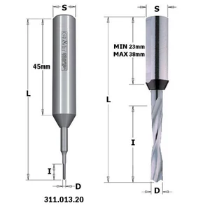 CMT Burghiu pentru mașină de găurit multiplu, 3,5x18x70 DR