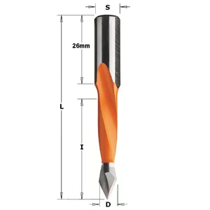 CMT Burghiu găuri străpunse pentru mașina de găurit multiplu, 8x44x77 LH