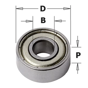 CMT Rulment D=19-12,7x4 mm