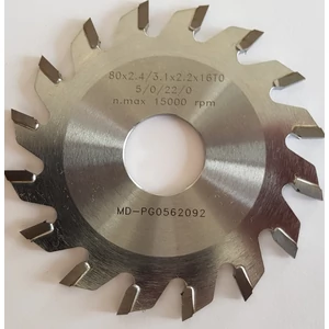 OAV Pânză circulară, D80*d20*16T*2,4-3,1 mm pentru unitatea de retezare față/spate MAX330,350M 