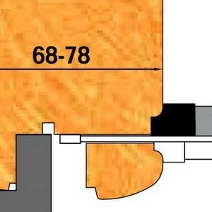 06.  Omas Sculă decupare baghetă  78-88 70000W 06.  Omas Sculă decupare baghetă  78-88 70000W