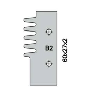 OMAS Plăcuță profilată  481-28-B2