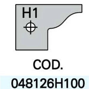 OMAS Plăcuță profilată CNC  481-26-H1 OMAS Plăcuță profilată CNC  481-26-H1
