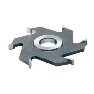 OMAS Freză cu plăcuțe lipite, pentru nut și falț, 4-20 mm , Z=6