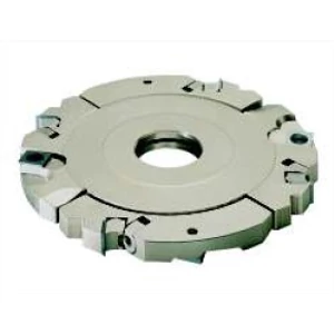 OMAS Cap de frezat cu plăcuțe amovibile, pentru nut și falț, K408-C D=140