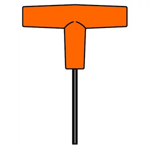 Cheie imbus , ART 480-78 2,5 mm.