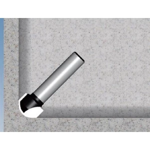  Virutex Freză pentru Corian cu r=5 D.12