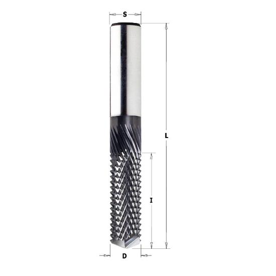 CMT Freză din carbură pentru materiale din  fibră de sticlă