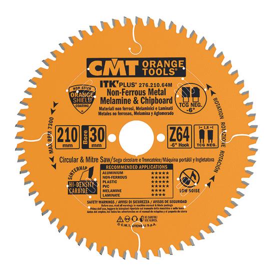 CMT  ITK PLUSPânză circulară pentru materiale compozite și neferoase D=160-305 Z=48-96