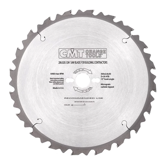 CMT Pânză circulară pentru construcții D=250-700