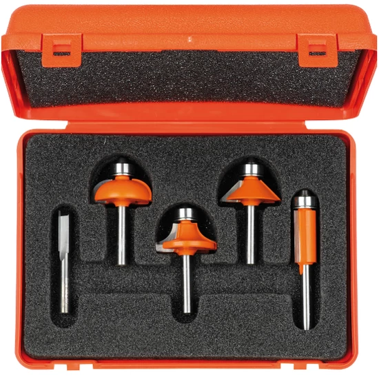 CMT Set freze profilate din carbură, 5 bucăți, S=6