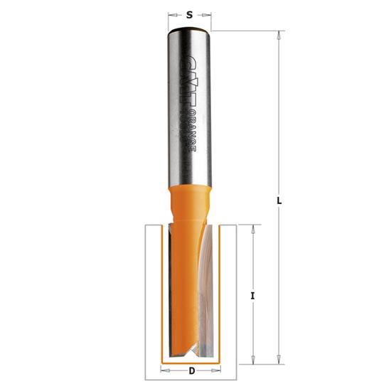 CMT Freză lungă pentru nut cu cuțite din carbură, D=6,35-19, S=12,7