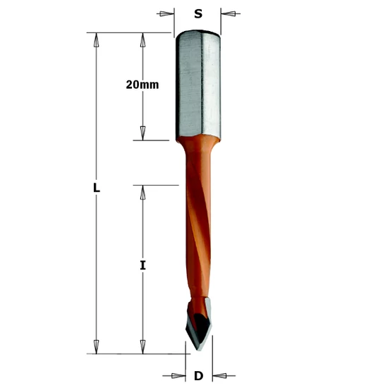 CMT Burghiu găuri străpunse pentru mașina de găurit multiplu