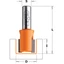CMT Freză pentru locaș balamale plate, D=12x12 S=8 CMT Freză pentru locaș balamale plate, D=12x12 S=8