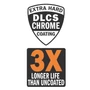 Imagine 2/3 - CMT Freză elicoidală cromată cu eliminare așchii sus și  jos, D=9,52-12,7
