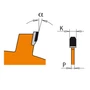 Imagine 2/5 - CMT Pânză circulară pentru materiale foarte dure D=85-300 Z=6-20