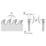 Imagine 3/3 - CMT Pânză circulară pentru executat caneluri de 3-6 mm 150x30 Z36