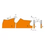 Imagine 2/6 - CMT ITK PLUS Pânză circulară de spintecat foarte subțire D=250/300 B=30