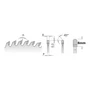 Imagine 2/7 - CMT Pânză circulară pentru tăiere panouri melaminate D=250/300 B=30