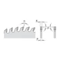 Imagine 2/6 - CMT Pânză circulară pentru tăieri fine D=250-350 B=35