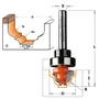Imagine 1/2 - CMT Freză din carbură pentru decorațiuni cu rulment, profil "E" , S=8-12,7