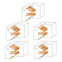 Imagine 11/12 - CMT Set freze profil-contraprofil pentru uși de interior  132x30 Z2+4