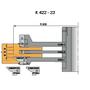 Imagine 2/4 - Omas K422-29  Grup de freze pentru uși de interior, d=30 R3 44-54mm