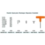 Imagine 4/4 - OMAS Cap multiprofil pentru profilare cu plăcuțe amovibile, K405-C