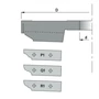 Imagine 2/4 - OMAS Cap de frezat cu plăcuțe amovibile pentru tăblie, K427-5