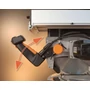 Imagine 9/9 - Virutex TM433W Fierăstrău unghiular cu banc de lucru cu role